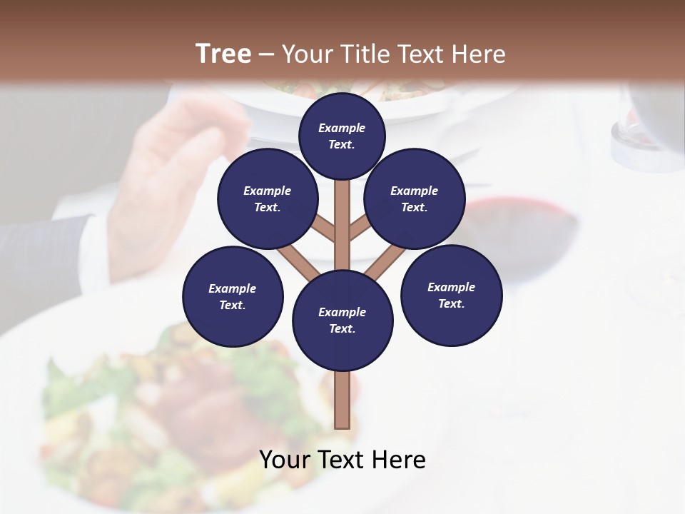 Snake From Rope On White Background PowerPoint Template