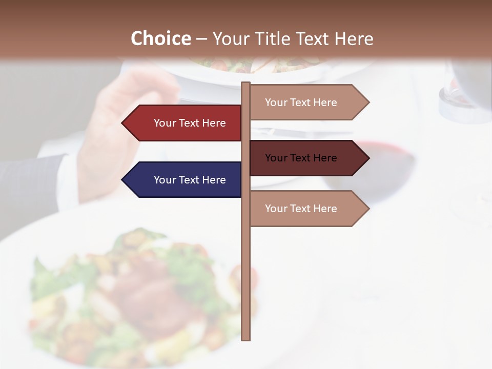 Snake From Rope On White Background PowerPoint Template