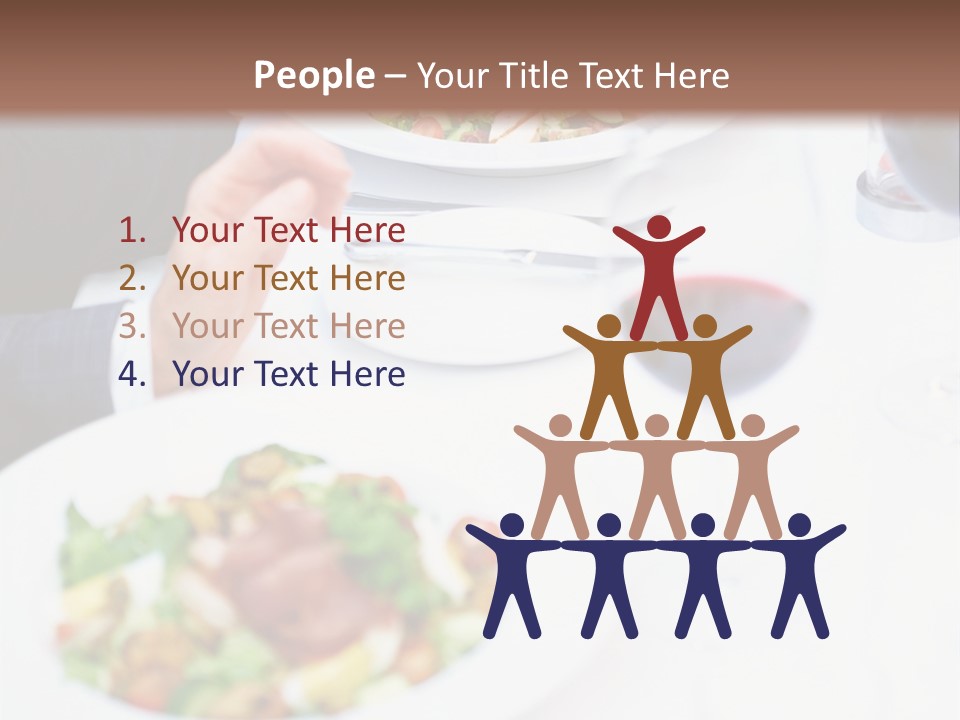 Snake From Rope On White Background PowerPoint Template