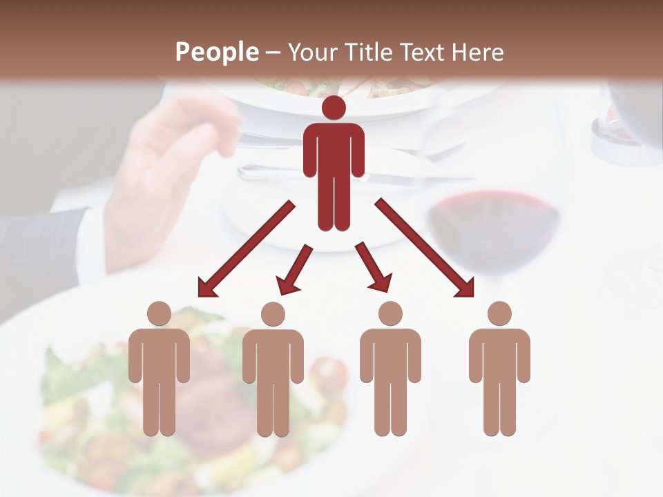 Snake From Rope On White Background PowerPoint Template