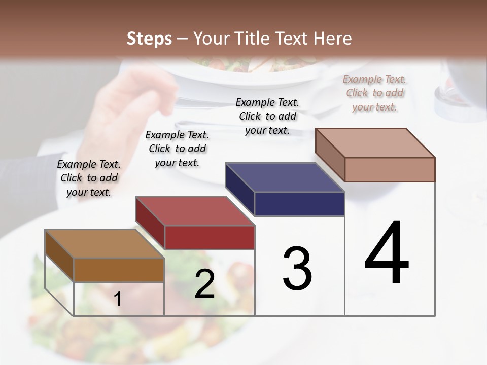 Snake From Rope On White Background PowerPoint Template