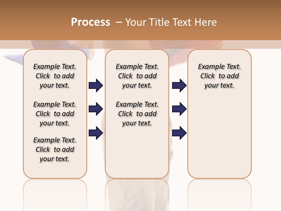 Boy Playing With Blue And Red T-Shirt . PowerPoint Template