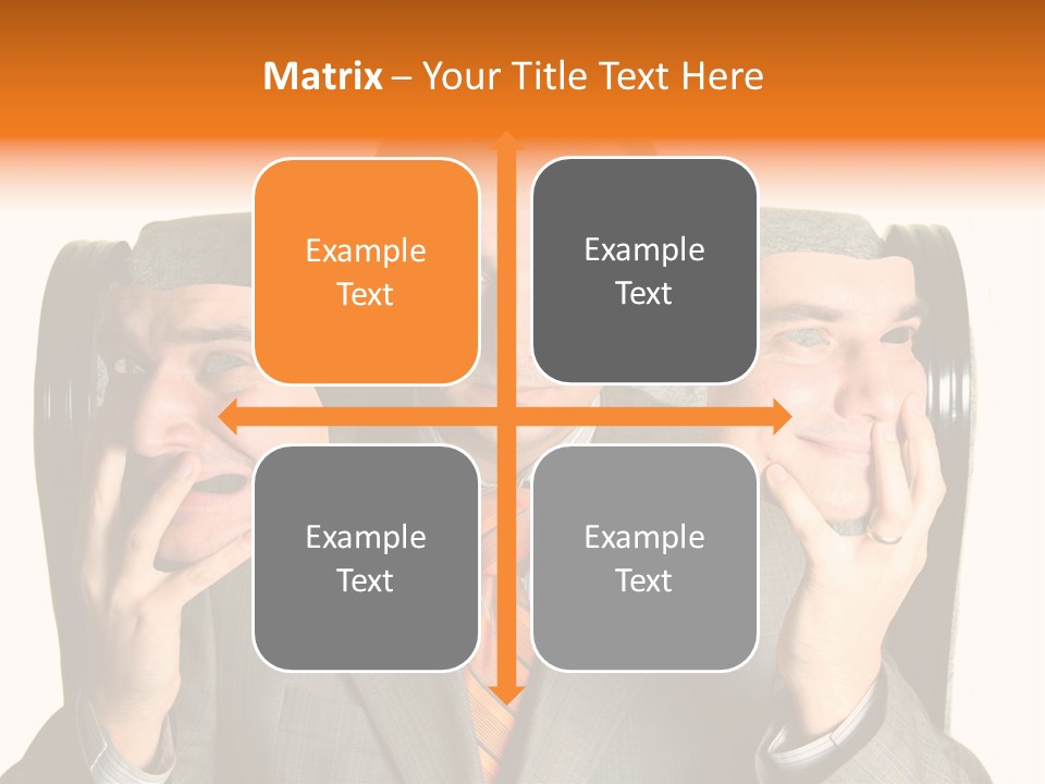 Pine Tree Outside Lit Up With Christmas Lights PowerPoint Template