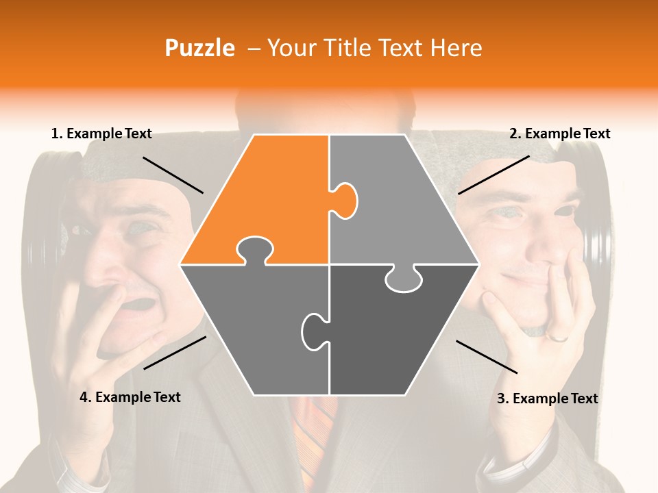 Pine Tree Outside Lit Up With Christmas Lights PowerPoint Template