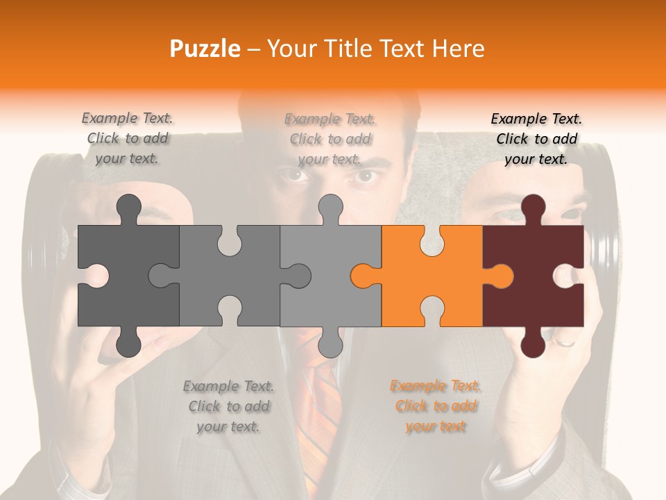 Pine Tree Outside Lit Up With Christmas Lights PowerPoint Template