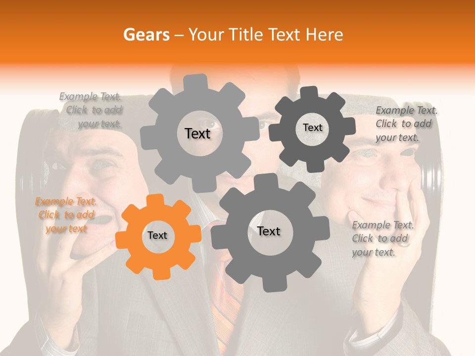 Pine Tree Outside Lit Up With Christmas Lights PowerPoint Template