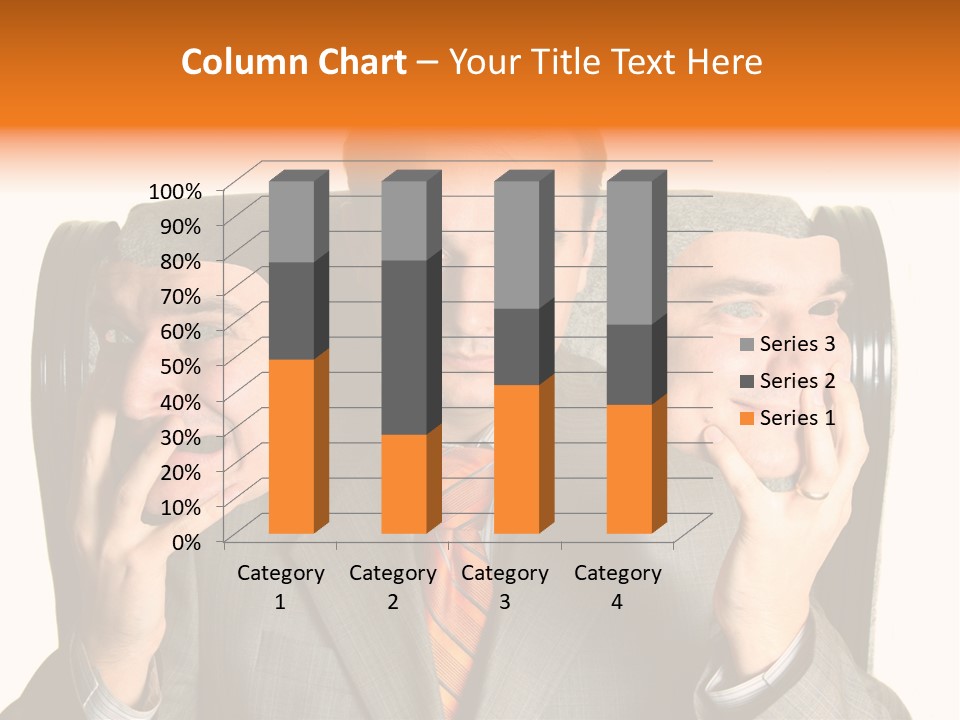 Pine Tree Outside Lit Up With Christmas Lights PowerPoint Template