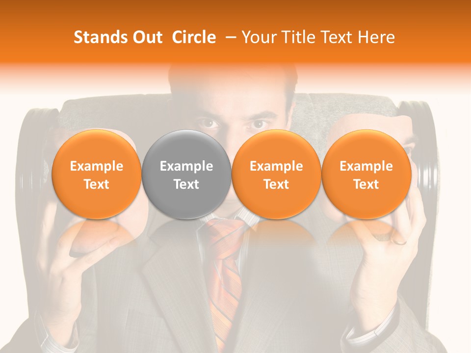 Pine Tree Outside Lit Up With Christmas Lights PowerPoint Template