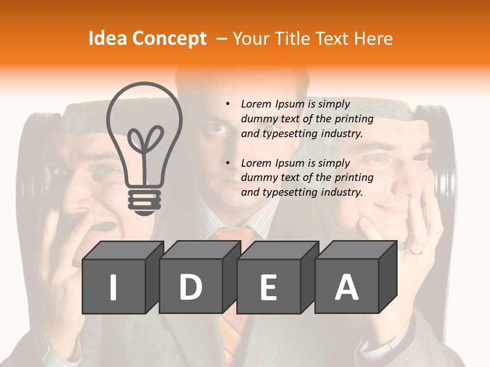 Pine Tree Outside Lit Up With Christmas Lights PowerPoint Template