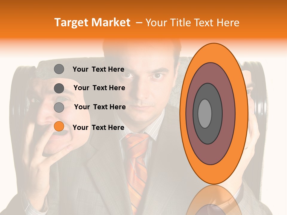 Pine Tree Outside Lit Up With Christmas Lights PowerPoint Template