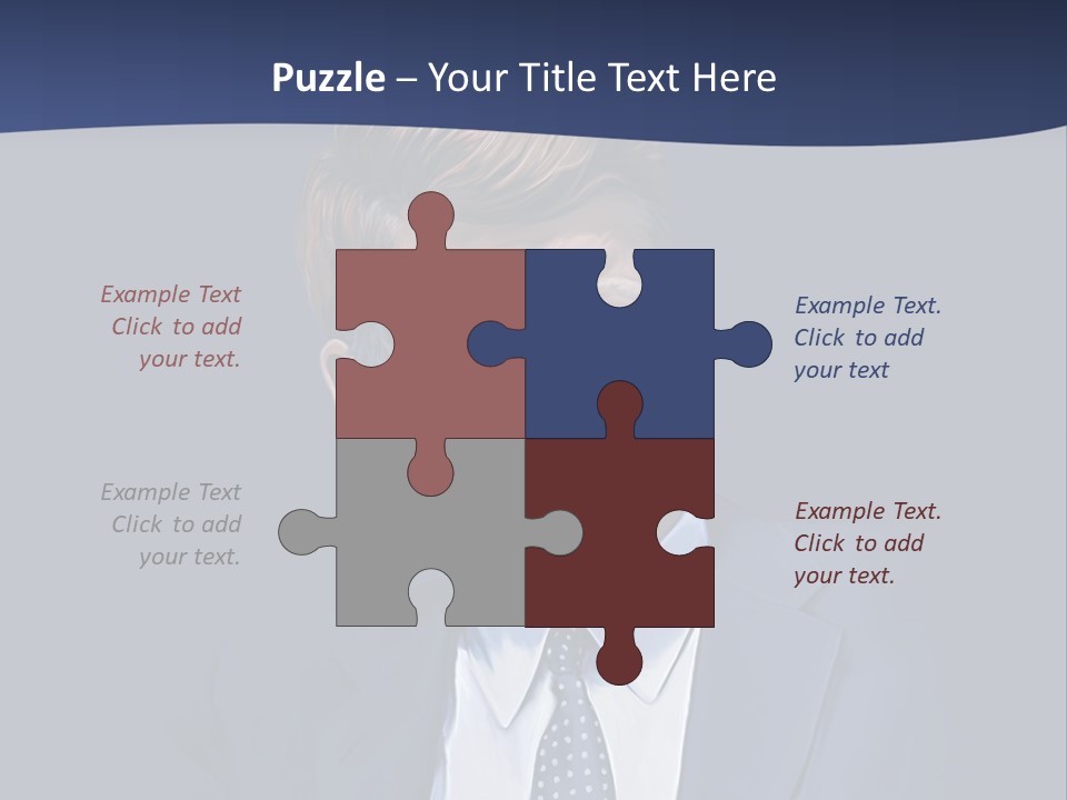 John F Kennedy Painting PowerPoint Template