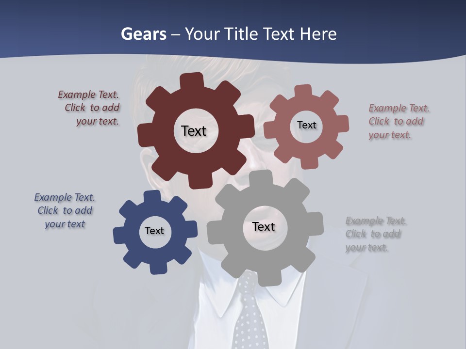 John F Kennedy Painting PowerPoint Template