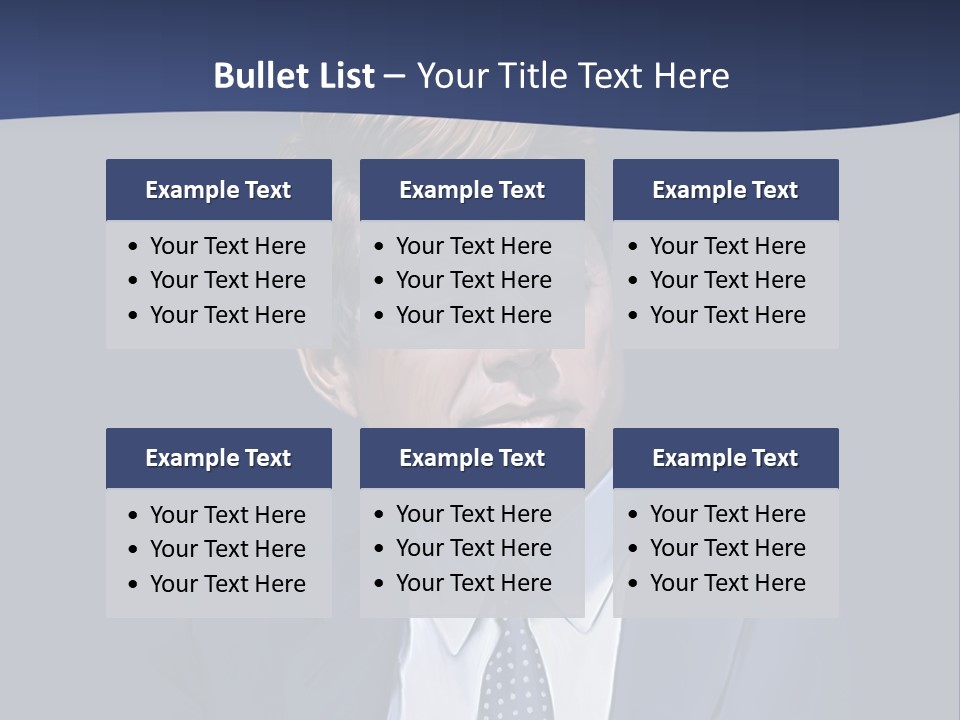 John F Kennedy Painting PowerPoint Template