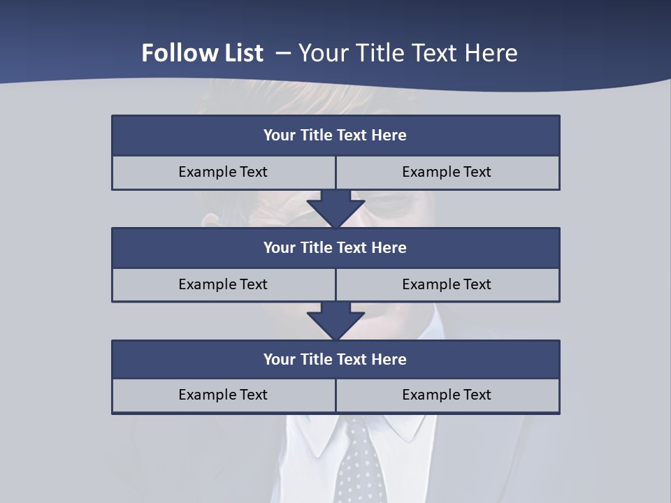 John F Kennedy Painting PowerPoint Template
