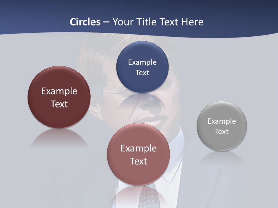 John F Kennedy Painting PowerPoint Template