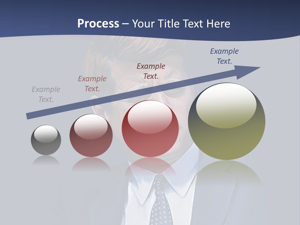 John F Kennedy Painting PowerPoint Template