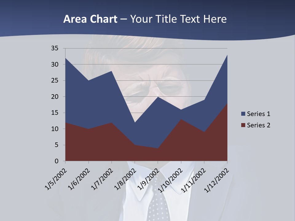 John F Kennedy Painting PowerPoint Template