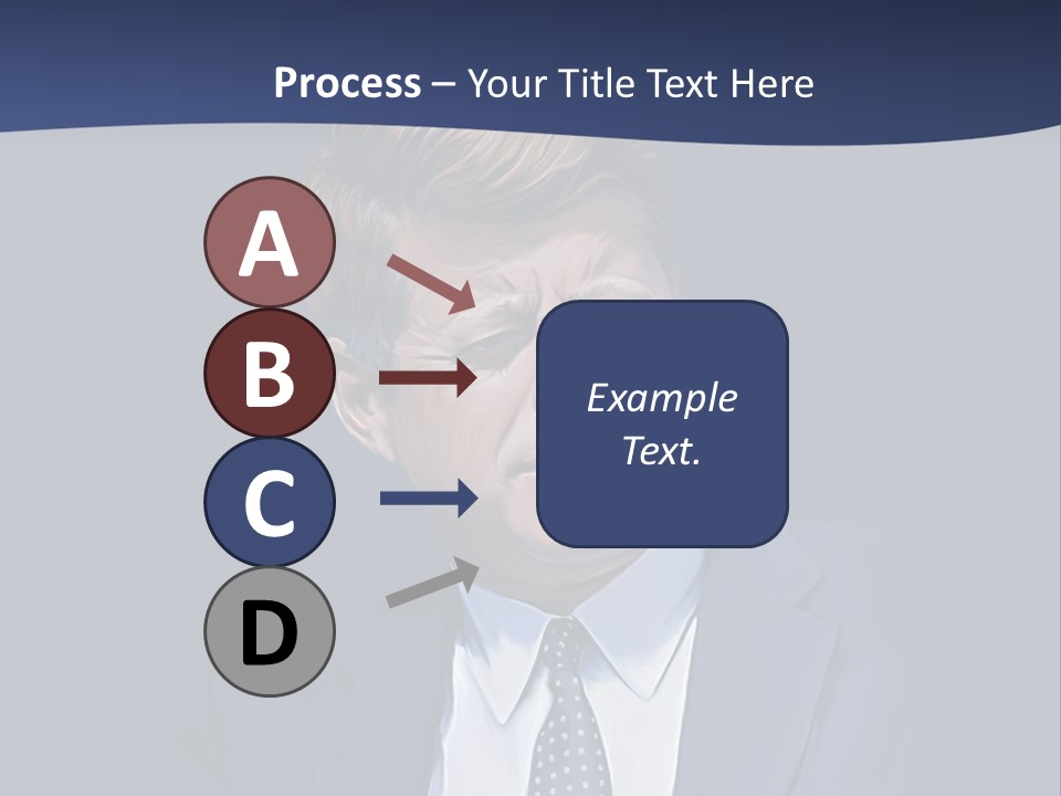 John F Kennedy Painting PowerPoint Template