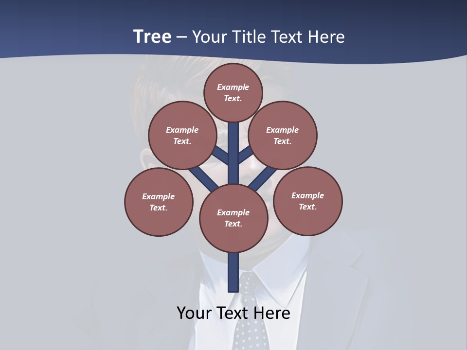 John F Kennedy Painting PowerPoint Template