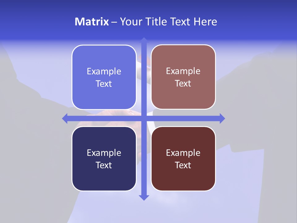 A Handshake With Presentation Of A Diploma PowerPoint Template