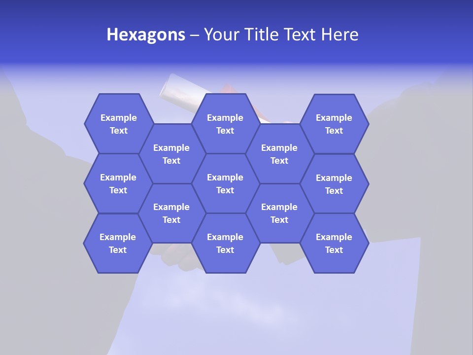 A Handshake With Presentation Of A Diploma PowerPoint Template