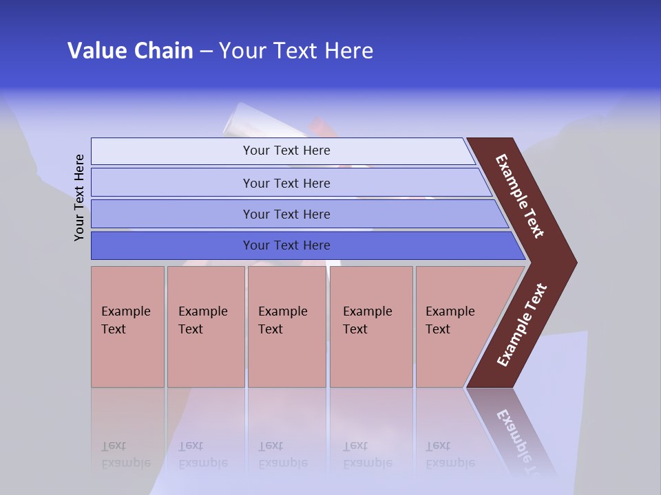 A Handshake With Presentation Of A Diploma PowerPoint Template
