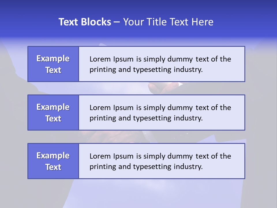 A Handshake With Presentation Of A Diploma PowerPoint Template