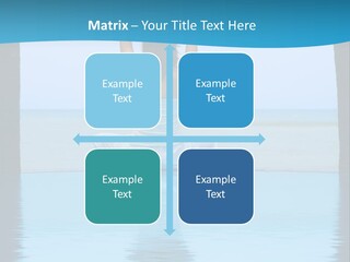 Pretty Girl Lifting Weights, Facing Away From Camera PowerPoint Template