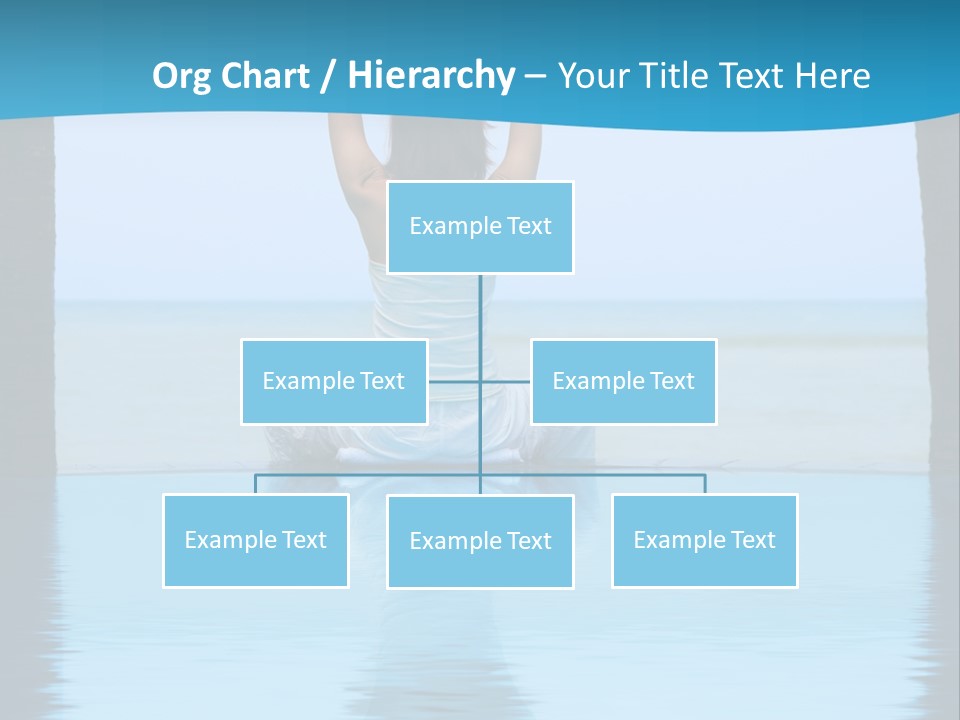 Pretty Girl Lifting Weights, Facing Away From Camera PowerPoint Template