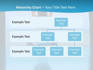 Pretty Girl Lifting Weights, Facing Away From Camera PowerPoint Template