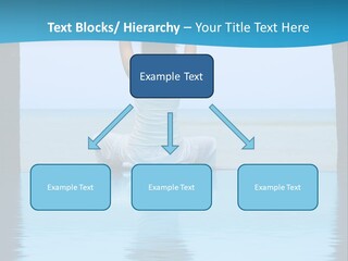 Pretty Girl Lifting Weights, Facing Away From Camera PowerPoint Template