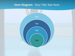 Pretty Girl Lifting Weights, Facing Away From Camera PowerPoint Template