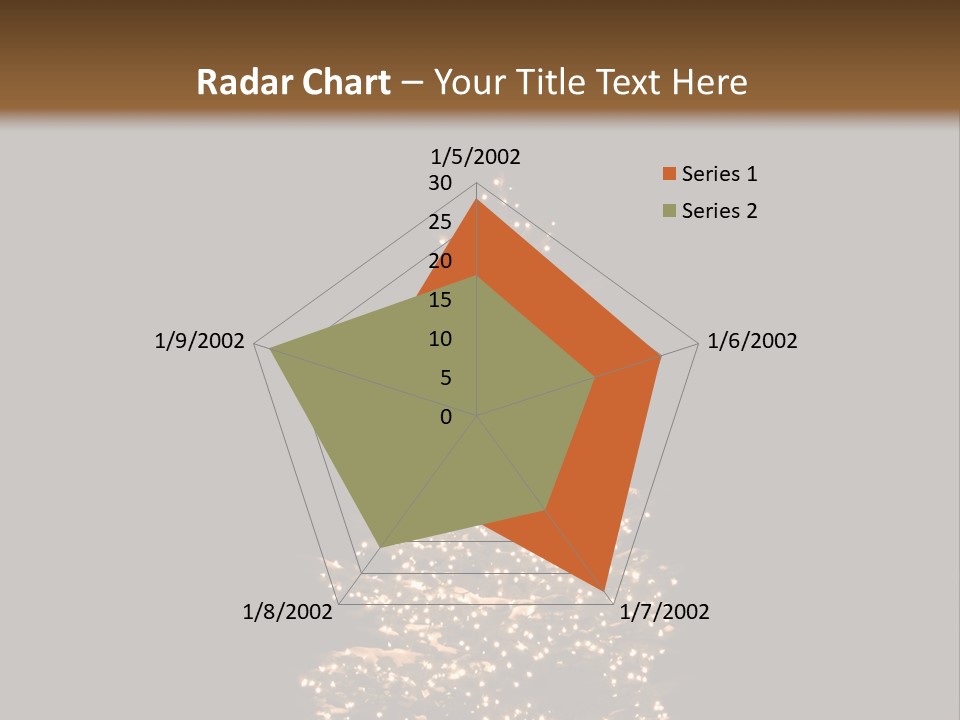 Pine Tree Outside Lit Up With Christmas Lights PowerPoint Template