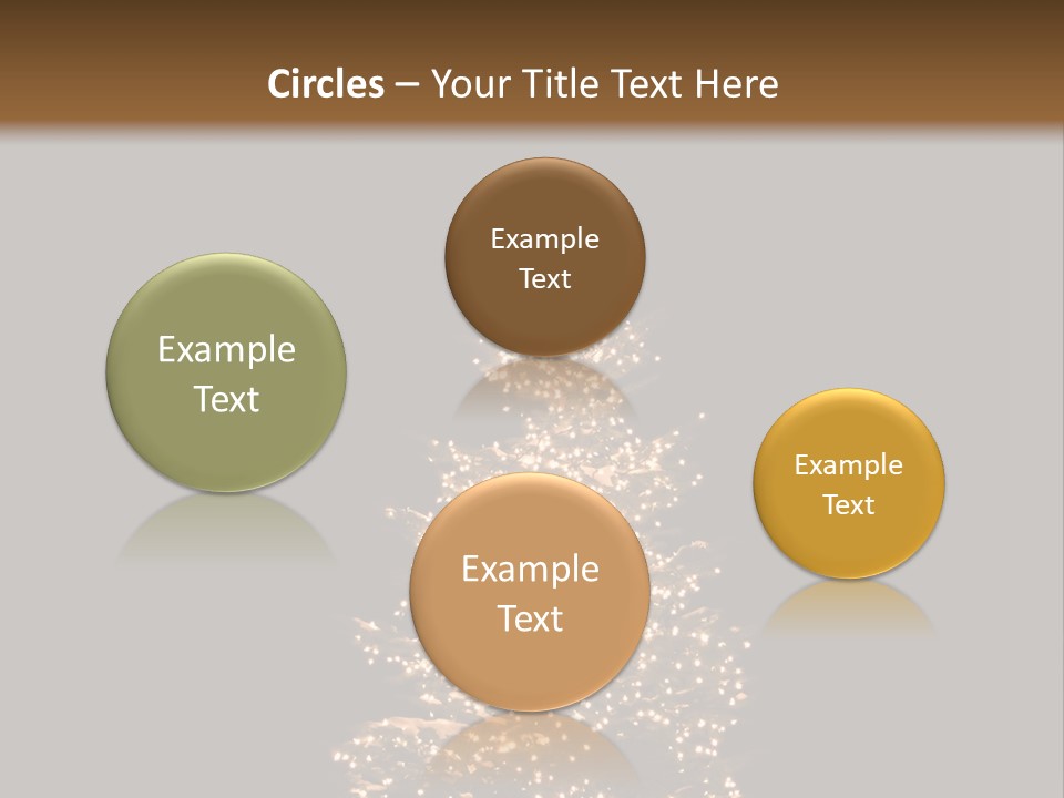 Pine Tree Outside Lit Up With Christmas Lights PowerPoint Template