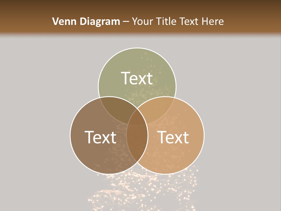 Pine Tree Outside Lit Up With Christmas Lights PowerPoint Template