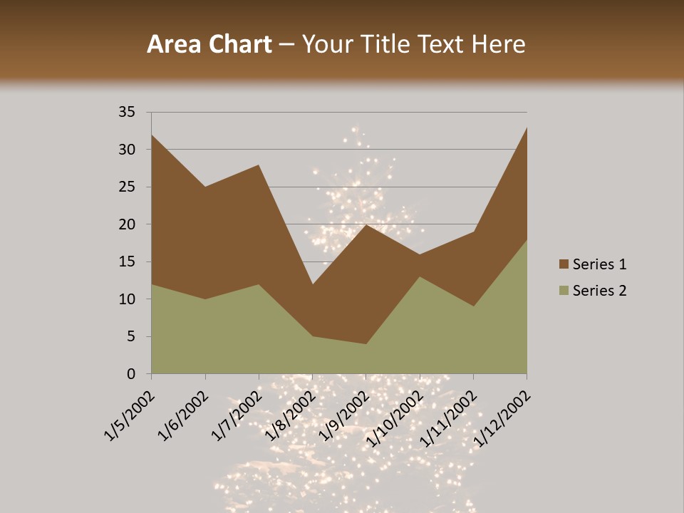 Pine Tree Outside Lit Up With Christmas Lights PowerPoint Template