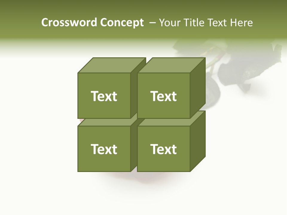 A Single Red Rose On A White Background PowerPoint Template