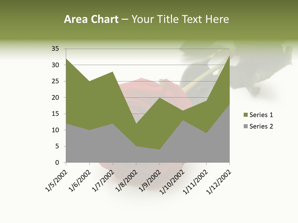 A Single Red Rose On A White Background PowerPoint Template