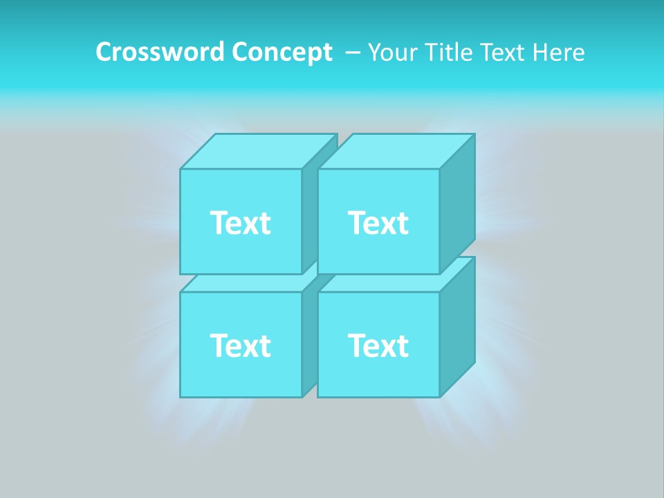 A Blue Butterfly On A Black Background PowerPoint Template