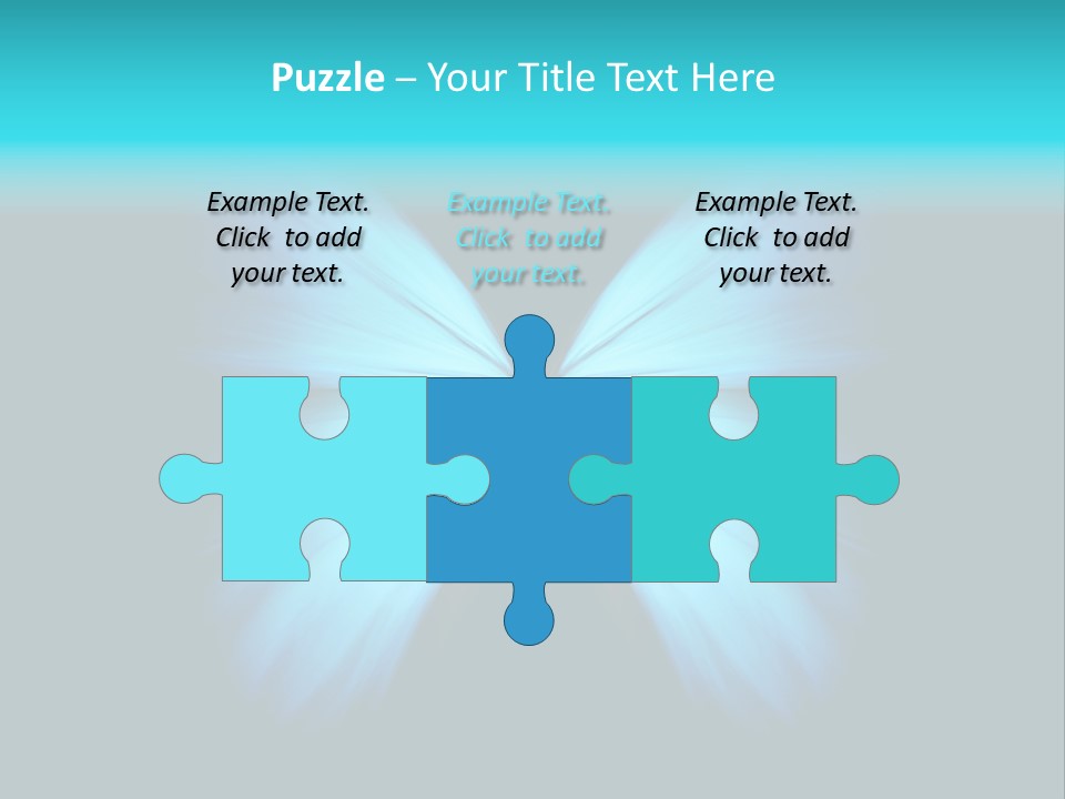 A Blue Butterfly On A Black Background PowerPoint Template