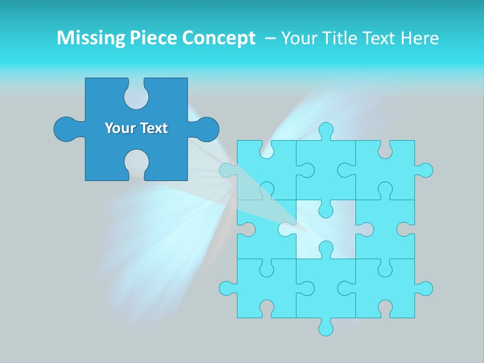 A Blue Butterfly On A Black Background PowerPoint Template