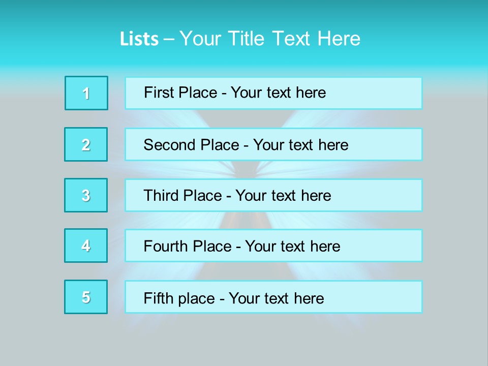 A Blue Butterfly On A Black Background PowerPoint Template