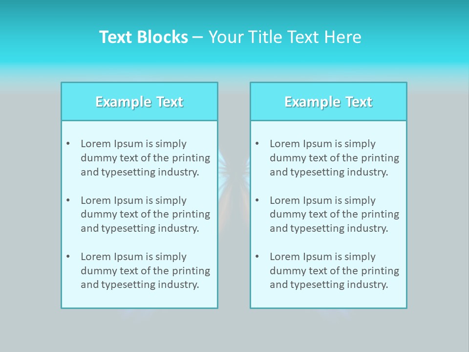 A Blue Butterfly On A Black Background PowerPoint Template