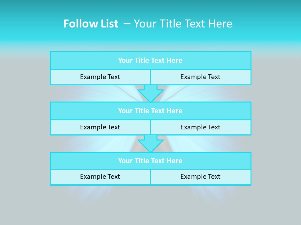 A Blue Butterfly On A Black Background PowerPoint Template