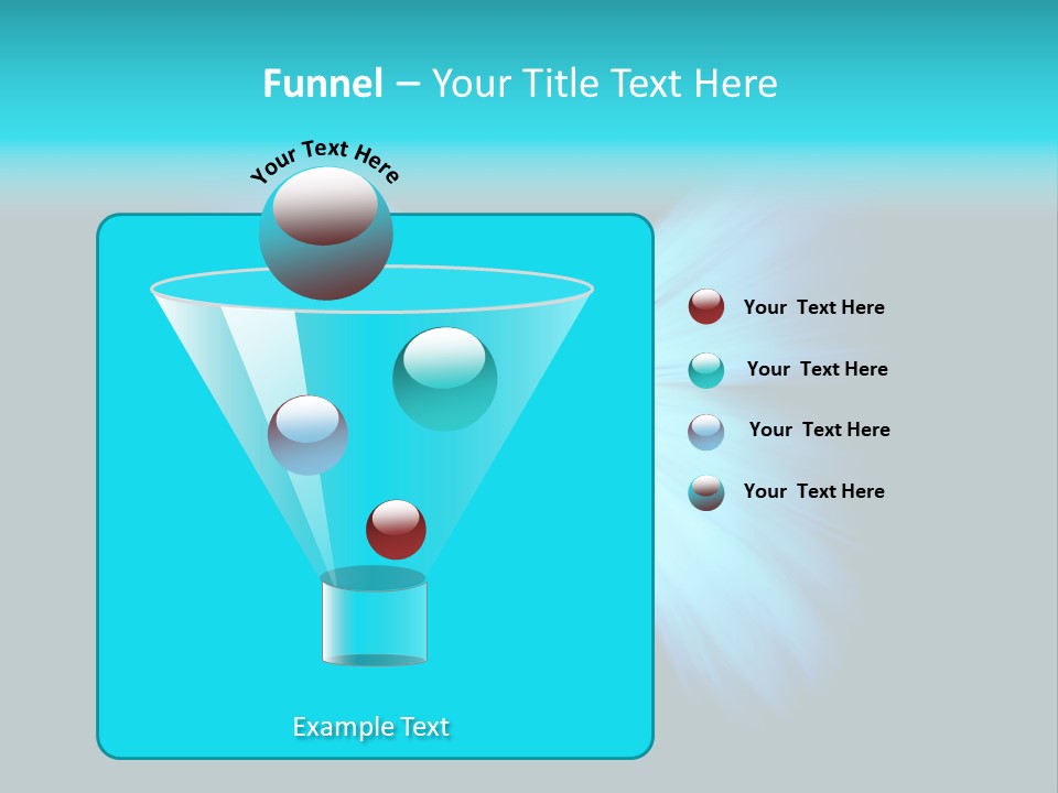 A Blue Butterfly On A Black Background PowerPoint Template