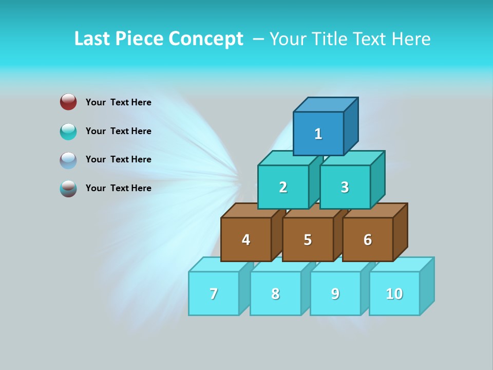 A Blue Butterfly On A Black Background PowerPoint Template