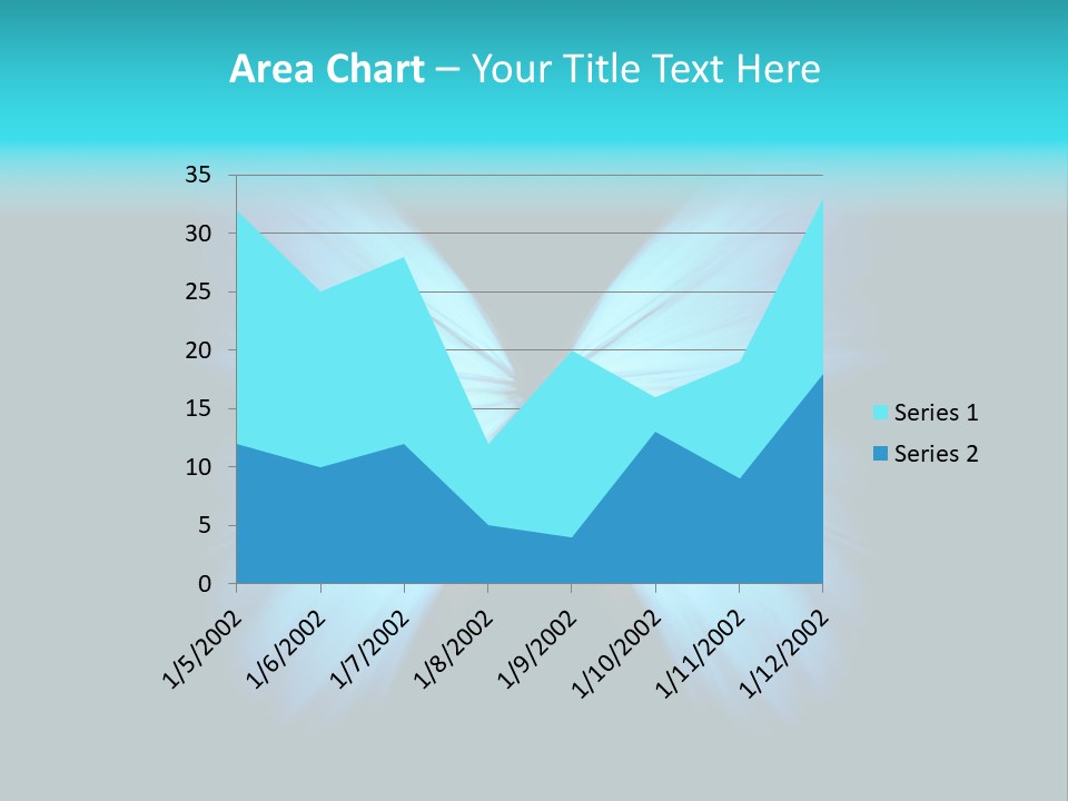 A Blue Butterfly On A Black Background PowerPoint Template
