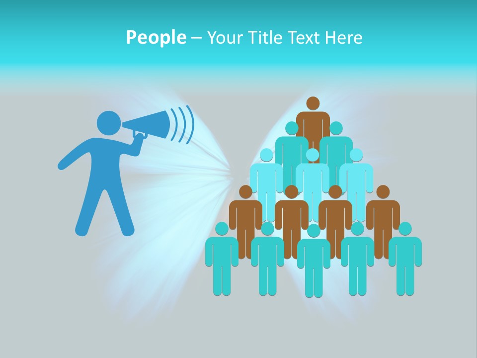 A Blue Butterfly On A Black Background PowerPoint Template