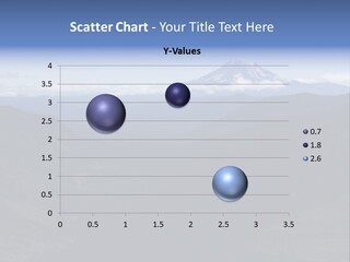 Mount Adams Surrounded By Clouds In Early Morning Light PowerPoint Template