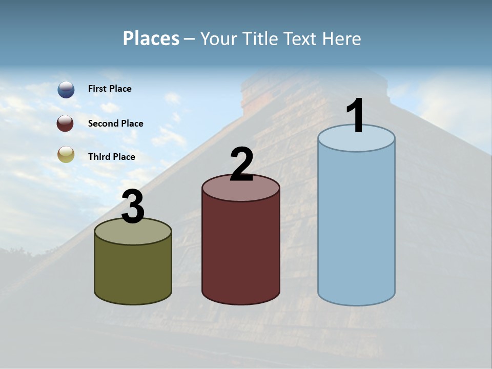 Chichenitza Temple, Mexico PowerPoint Template